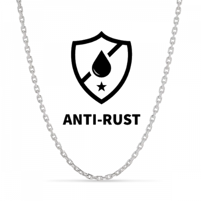 Reinforced stainless steel chain