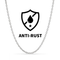 Reinforced stainless steel chain